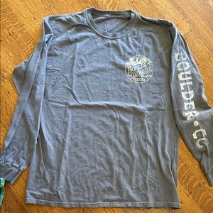 Vintage Boulder Colorado Long Sleeve Shirt - Gray